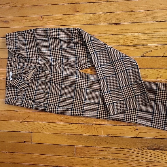 Veronica Beard Pants - Plaid Veronica Beard wool trousers